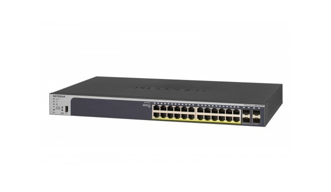 GS728TPP Smart Switch 24xGE PoE+ 4xSFP