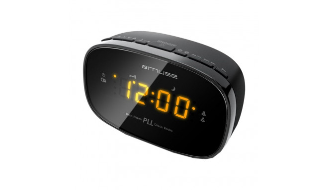 Muse | Clock radio PLL | M-150CR | Alarm function | Black