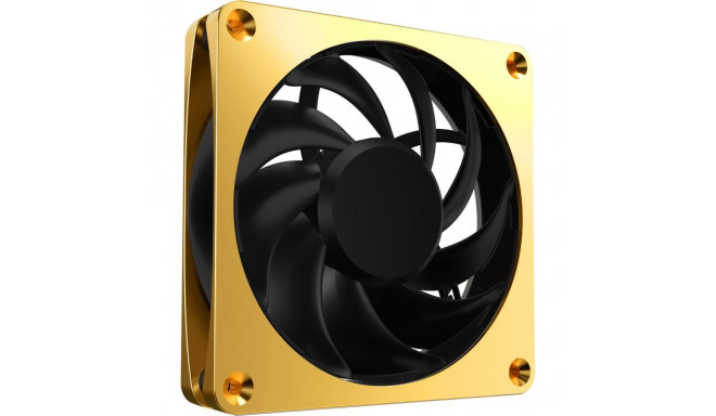 Alphacool Apex Stealth Metal Power 120mm fan 3000rpm, case fan (gold/black)