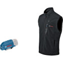 Bosch Heated Vest GHV 12+18V XA, XL, work clothing (black, without battery)