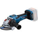 Bosch cordless angle grinder BITURBO GWS 18V-15 PSC Professional solo, 125mm (blue/black, without ba