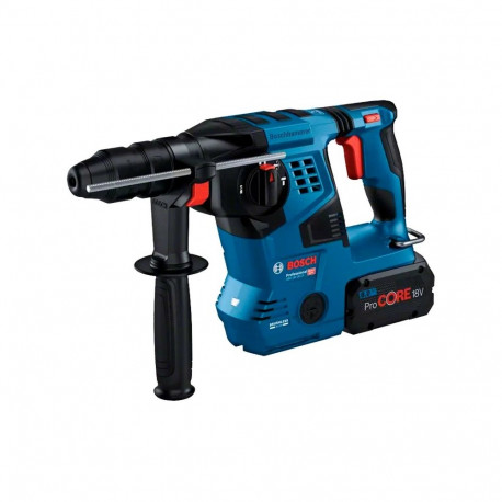 Bosch cordless hammer drill GBH 18V-28 CF Professional, 18Volt (blue/black, 2x battery ProCORE18V 8.