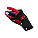 KNIPEX multi-purpose belt pouch, holster (black/red)