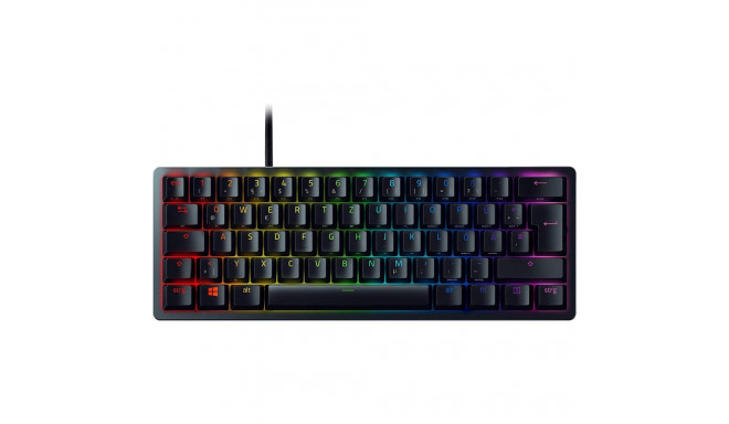 DE layout - Razer Huntsman Mini, gaming keyboard (black, Razer Linear Optical (Red))