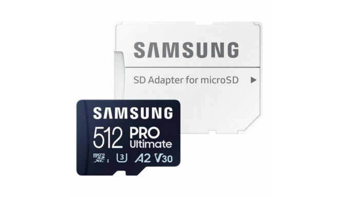 Micro SD Memory Card with Adaptor Samsung MB-MY512SA/WW 512 GB