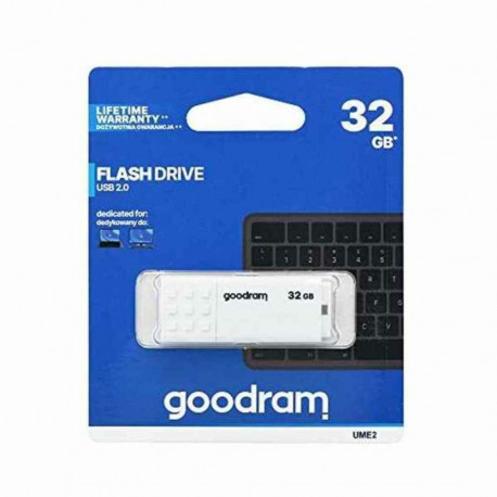 USB-pulk GoodRam UME2-0320W0R11 5 MB/s-20 MB/s Valge 32 GB