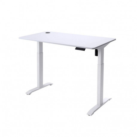 Kirjutuslaud Urban Factory EED25UF Valge Roostevaba teras 118 x 60 cm