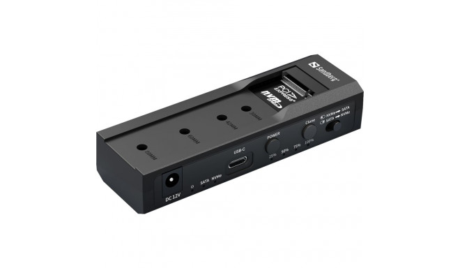 Sandberg 136-49 USB 3.2 Cloner & Dock for M2 + NVMe + SATA