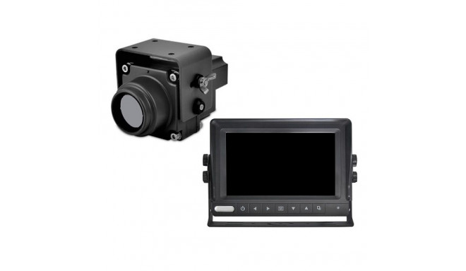 Advanced Night Vision System - Thermal Car Camera and Waterproof Monitor 7"