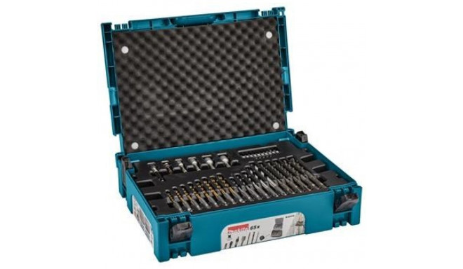 DRILL AND BIT SET 65PCS kohver B-69478 Makita