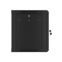 Lanberg WF01-6409-00B rack cabinet 9U Wall mounted rack Black
