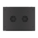 Lanberg WF01-6406-00B rack cabinet 6U Wall mounted rack Black