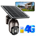 Extralink 3G/4G/LTE camera Mystic 4G PTZ with solar panel 8W, 1080p, IP66, 4x 18650 battery
