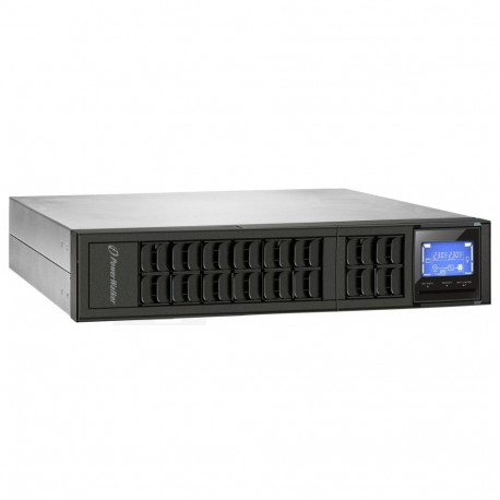 PowerWalker UPS VFI 2000CRM LCD topeltkonversiooniga (online) 2kVA 1600W 4 vahelduvvoolupesa