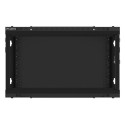 Lanberg WF01-6606-00B rack cabinet 6U Wall mounted rack Black