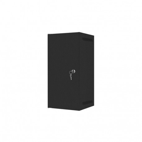 LANBERG 10" WALL-MOUNTED RACK CABINET 12U (280X310, BLACK)