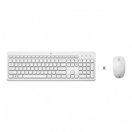 HP 230 Wireless Mouse and Keyboard Combo White EST