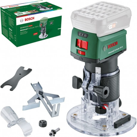 aku käsifrees AdvancedTrimRouter 18V-8 POWER FOR ALL ALLIANCE ilma akuta ja laadijata, roheline/must