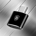 Baseus Mini USB-A to USB-C OTG adapter - black