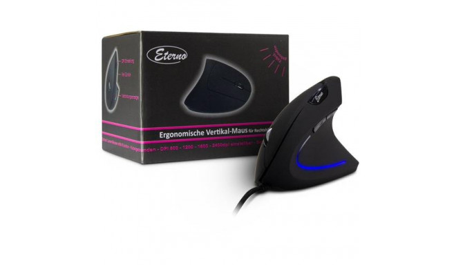 Inter-Tech KM-206WR mouse Office Right-hand USB Type-A Optical 2400 DPI