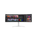 LG 49WQ95X-W computer monitor 124.5 cm (49&quot;) 5120 x 1440 pixels UltraWide Dual Quad HD Whit