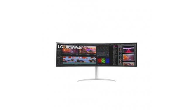 LG 49WQ95X-W computer monitor 124.5 cm (49&quot;) 5120 x 1440 pixels UltraWide Dual Quad HD Whit