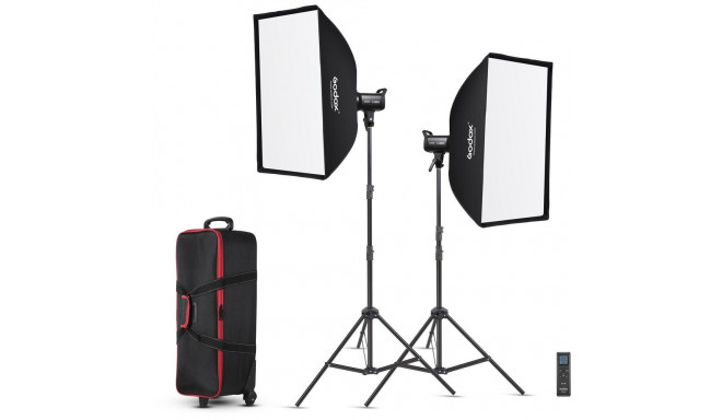 Godox SL100Bi LED Video Light Two Light Kit