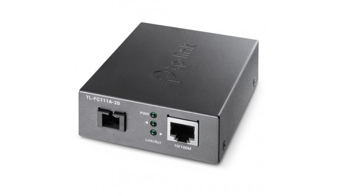 TP-LINK 10/100 Mbps WDM meediakonverter TL-FC111A-20 1 x SC fiiberport 10/100 Mbps RJ45 port