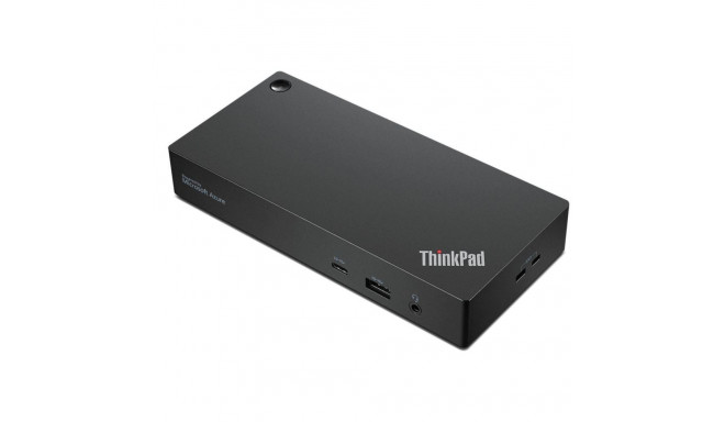 Lenovo ThinkPad universaalne USB-C nutikas dokkimisjaam Thunderbolt 4 must
