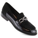 Filippo W PAW544 black shoes with cubic zirconia (41)