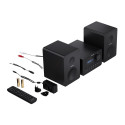 Sharp XL-B520D(BK) Tokyo Hi-Fi Micro System 2.0, FM/DAB/DAB+/USB, CD, Bluetooth 5.0, Aux-in, Black |