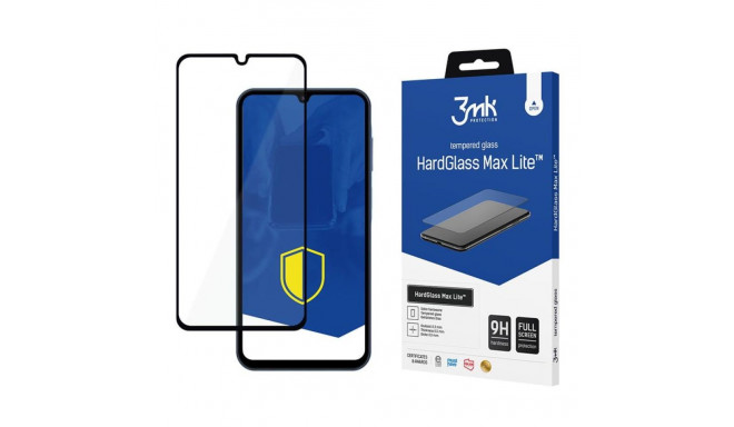 3mk HardGlass Max Lite - Szkło hartowane do Samsung Galaxy A15 5G (Czarny)