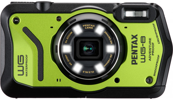 Pentax WG-8, зеленый