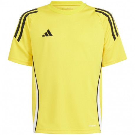 Koszulka dla dzieci adidas Tiro 24 Jersey żółta IS1027 128cm
