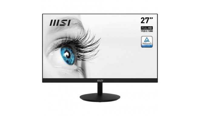 MSI Pro MP271A computer monitor 68.6 cm (27&quot;) 1920 x 1080 pixels Full HD LCD Black