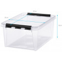 SmartStore storage box with lid 14l