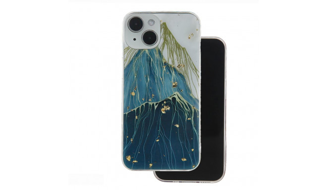Fusion Gold Glam Mountain silikoonist ümbris Samsung A556 Galaxy A55 5G jaoks