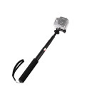 Selfie stick with camera holder