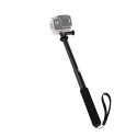 Selfie stick with camera holder