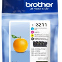 Brother tint LC3211VALDR Value Pack LC3211 BK/C/M/Y, must/tsüaan/magenta/kollane