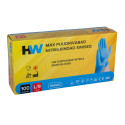 HW Max puudrivabad nitriilkindad sinised L/9