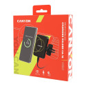 CANYON car charger CA-15 15W Megafix Wireless Magnetic Black