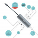 i-tec USB-C Metal Nano Docking Station 1x HDMI 4K czytnik kart LAN Audio PD 100W - Stacja dokująca