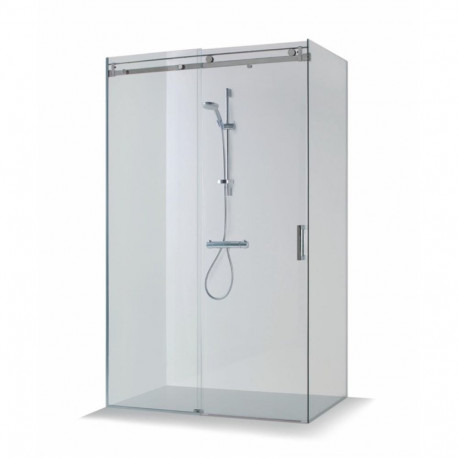 SHOWER CABIN MILDA 120X80X1950 GREY