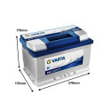 BATTERY VARTA BD 572409068 E43 72AH/680A