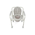 TIMAGO TGR-R KT 023C Toilet chair on wheels folding portable toilet for seniors