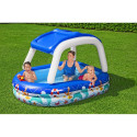 Bestway Sea Captain Inflatable Family Pool with UV Careful Sunshade