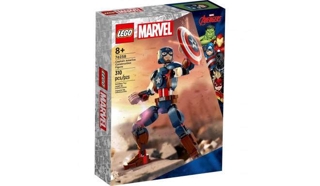LEGO SUPER HEROES 76258 CAPTAIN AMERICA - CONSTRUCTION FIGURE