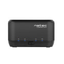 NATEC Kangaroo Dual USB 3.2 Gen 1 (3.1 Gen 1) Type-A Black