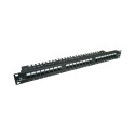 Alantec PK001 UTP cat.6 patch panel, 24 LSA ports with 1U 19" shelf